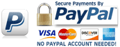 paypal and payment options